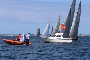 1 First start of the 2015 Six Metre WC